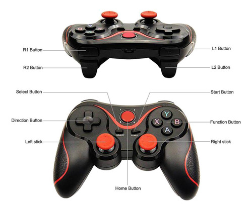Control De Juego Inalámbrico Android Gamepad T3 X3 X3 Con Jo