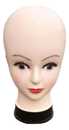 Cabeza De Maniquí Femenina Calva, Cabeza De Entrenamiento,