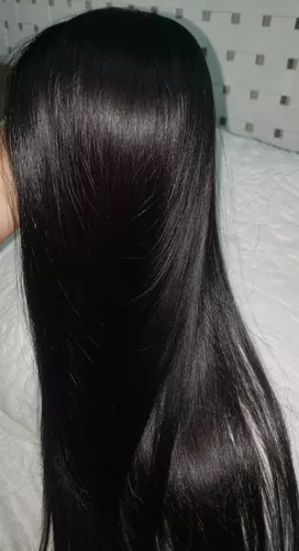 Cabelo Premium Liso Natural 55 CM - Cabelo Humano - Cabelo