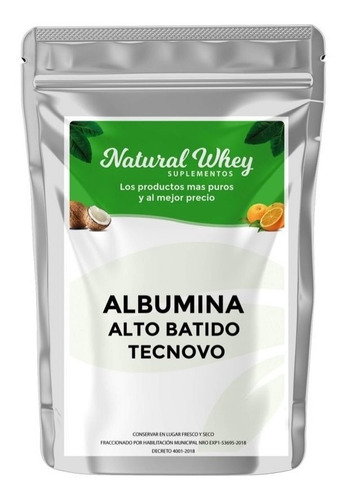 Albúmina Proteina Clarahuevo Especial Apta Cocción 500 G