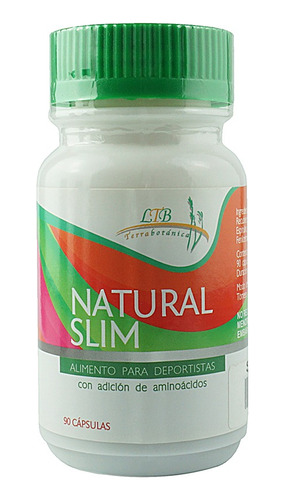 Natural Slim 90 Cápsulas Quema Grasas Y Líquidos Del Cuerpo