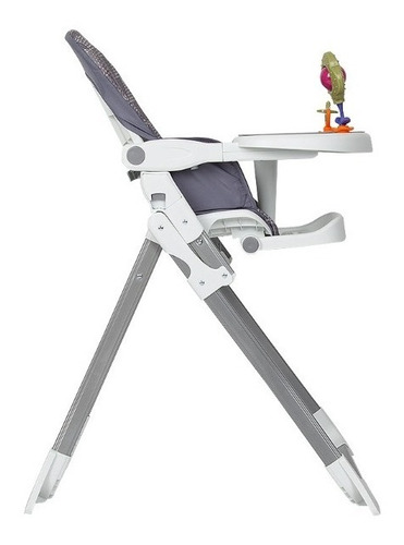 Silla De Comer Plus Carestino Plegable Gris Estampado