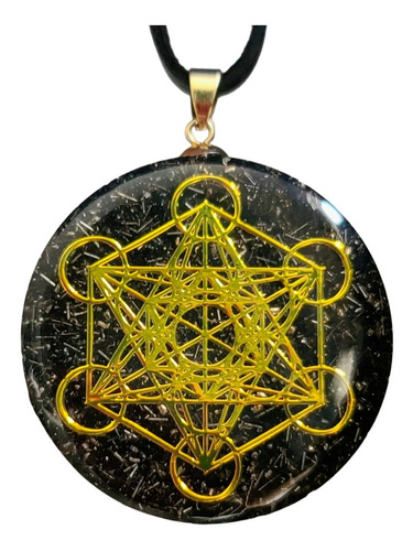 Dije Orgonita Cubo De Metatron | Geometria Sagrada