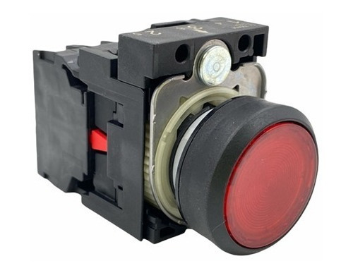 Pulsador Luminoso Rojo Siemens 3su1102-0ab20-1ca0