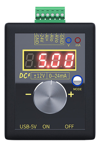 Generador De Señal 0-10v Plc Prueba Analógica Ajustable 0-22