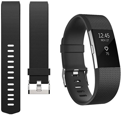 Imagen 6 de 8 de 4 Mallas Para Reloj Fitbit Charge 2 Talle Large