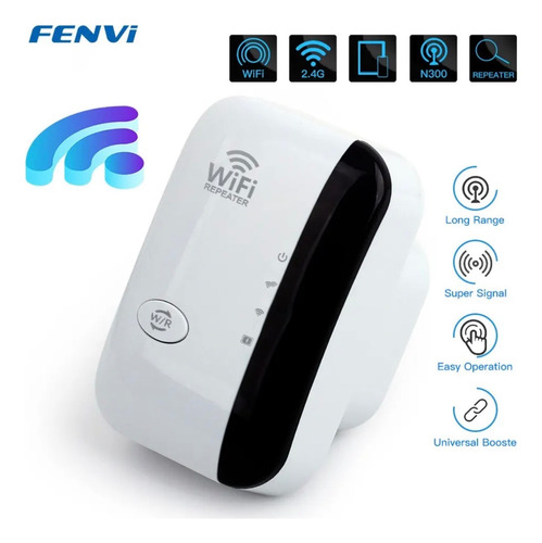 Repetidor, Amplificador De Señal Wifi 300mbps Router