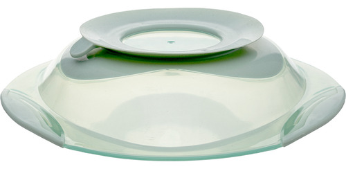 Pratinho Infantil Fundo Com Ventosa 6m+ Verde Buba 18863