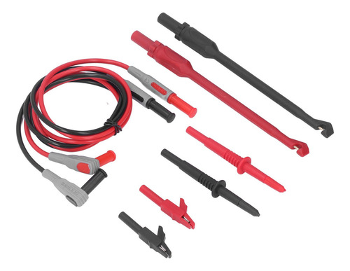 De Juego De Cables De Prueba Eléctrica Multímetro Pvc