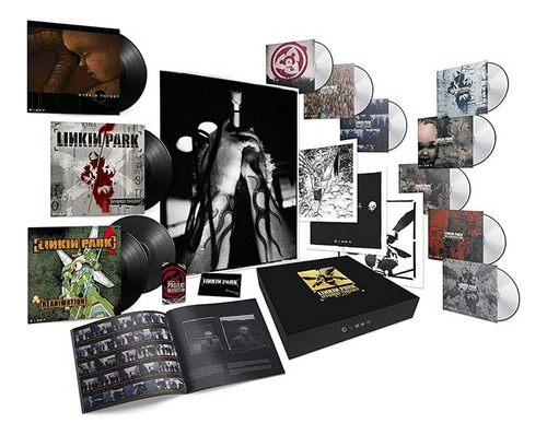 Linkin Park Hybrid Theory 20th Anniversary Lp 3vinilos+5cd+3