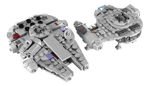 Conjunto De Bloques De Construcción Millennium Falcon Starfi