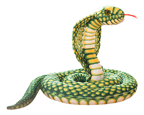 Juguete De Peluche De Serpiente, Cobra Y Serpiente Falsa De