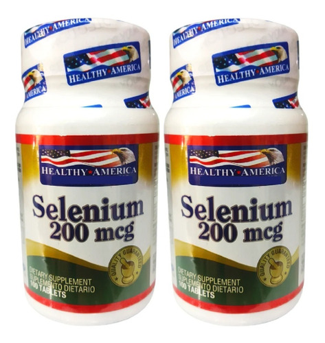 2 Selenium Selenio 200mcg 100u - Unidad a $418