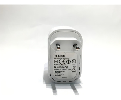 Enrutador Y Repetidor Blanco Portátil D-link Dir-505 (Usado)