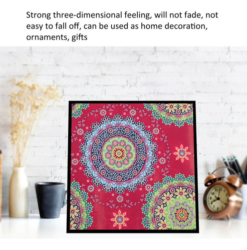 Kits De Dibujo Hechos A Mano Con Forma De Flor De Mandala Y
