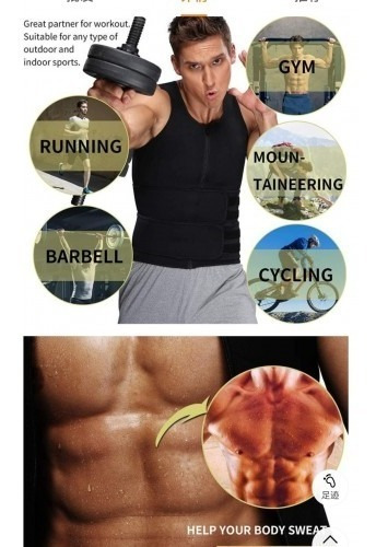 Imagen 8 de 10 de Chaleco Para Caballero Gym