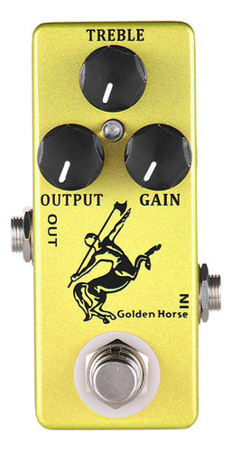 Pedal De Efecto Overdrive Effect Metal Full Horse Bypass Gol