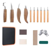 Comprar Kit 15 Herramientas Para Tallar Madera\u002Ftallar Gubias