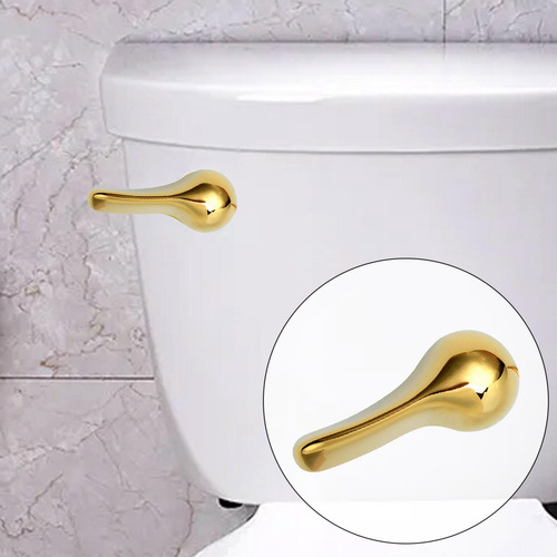 Válvula De Descarga Para Tanque De Toalete Moderna Ouro