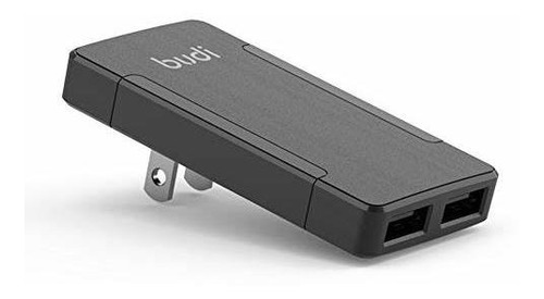 Budi - Cargador De Pared Portátil De 17 W Con 2 Puertos Usb-