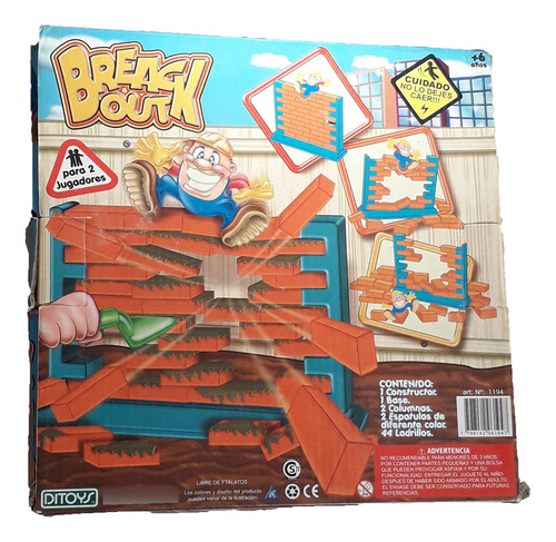 Juego De Mesa Breack Out - Ditoys (Usado)