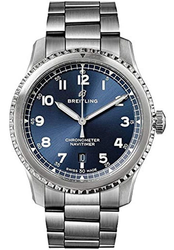 Breitling Navitimer 8 Automatic 41 Blue Dial Reloj Para Homb