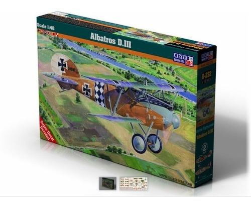 Albatros D.iii - Escala 1/48 Mistercraft D-232