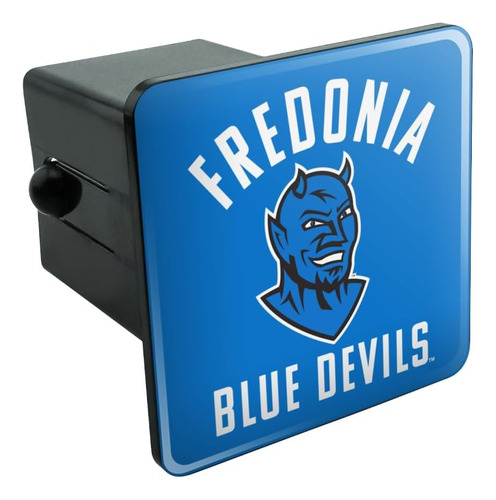 Fredonia State University Blue Devils Logo Tow Trailer Hitch