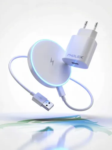 Carregador Indução Magnetico Sem Fio 15w Compativel Com iPhone