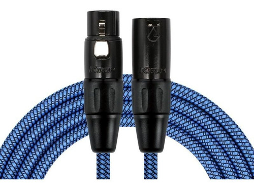Cable Kirlin Para Micrófono 6 Mts Profesional, Mwc-270pb Bla