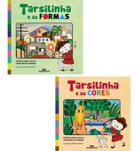Coleção Tarsilinha 2 Vol: Formas + Cores, De Diversos Autores. Editorial Kit De Livros, Capa Mole Em