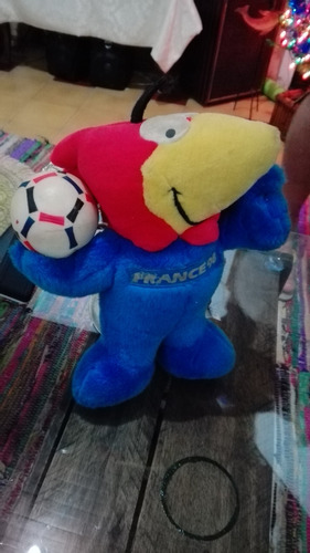 Oso De Peluche Recuerdo Mundial Francia 1998