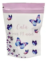 Comprar Bolsas Golosineras Zipper Personalizadas X 10 Mariposas