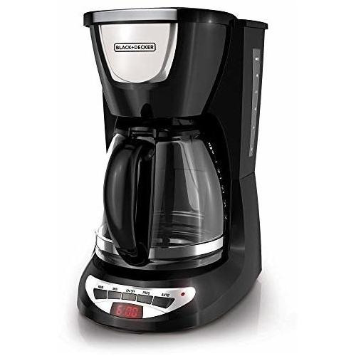 Black & Decker Dcm100b - Cafetera Programable De 12 Tazas Co