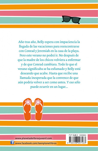 No hay verano sin ti: Verano 2, de Han, Jenny. Infantil y Juvenil Editorial Destino México, tapa blanda en español, 2014