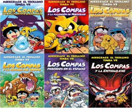 Saga Completa Los Compas - 8 Libros Originales