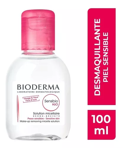 Agua Micelar Bioderma Sensibio H2O Desmaquillante para Piel Sensible, 100  ml.