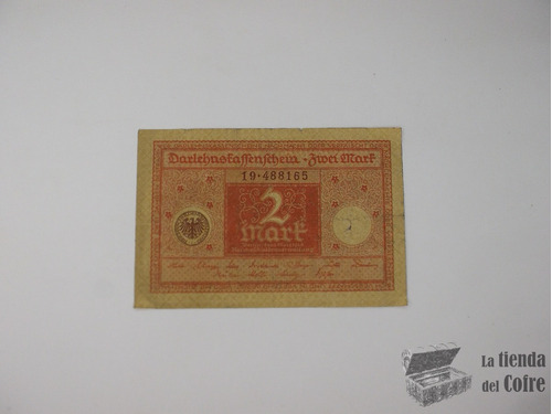 Alemania - 2 Marcos 1920 - P-59a.2 - (nº1)