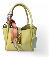 Comprar Morral-bolso De Mano Lua Carteras Amarillo Pastel