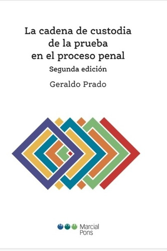 La Cadena De Custodia De La Prueba En El Proceso Penal 