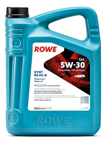 Rowe 5w30 Hightec Synt Rs Hc-d (4lt)