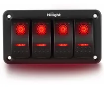 Comprar Panel De Interruptores Basculantes De 4 Pandillas Inter...