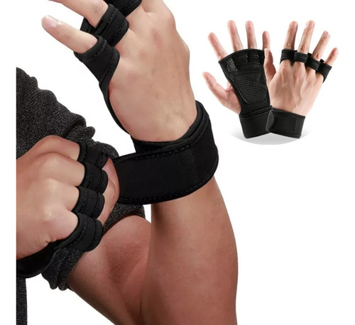 Guantes Para Gym Tacticos Pesas Gimnasio De Medio Dedo