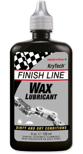 Lubricante Seco Finish Line Wax Lube De Cera 4oz - Thuway