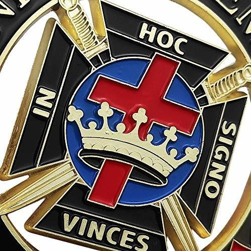Emblema Logo Emblema Masónico De Los Caballeros Templarios