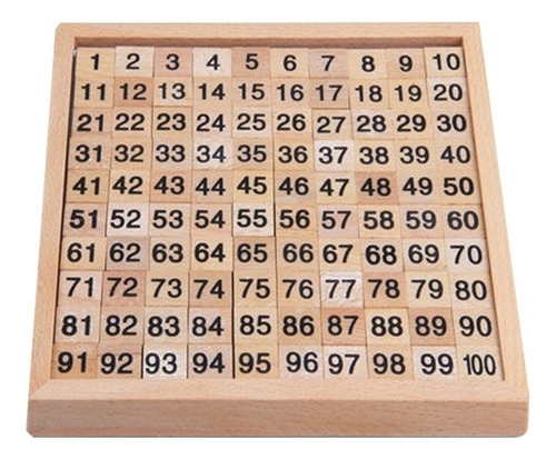 Juego Number Building Block Puzzle Matemáticas Tablero