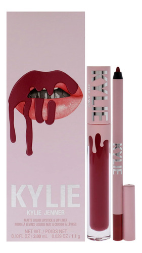 Kit De Labios Kylie Cosmetics Matte 103 Better Not Pout, 2 U