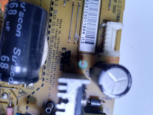 Tarjeta Fuente Para Tv LG 32ln536b (Usado)