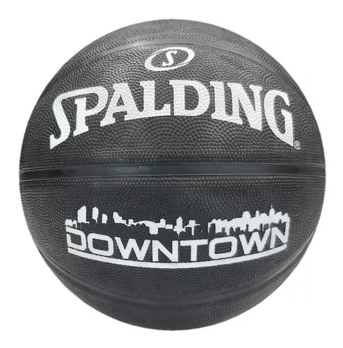 Bola de Basquete Spalding Lay Up Tam 7 Laranja e Preto 