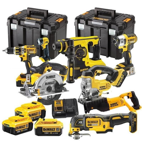 Imagen 1 de 2 de Dewalt 18v Brushless 2 Piece 2 X 5.0ah Brad 15ga/famer Combo